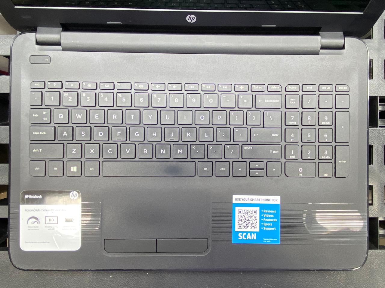 HP 15-ba009dx 15.6" 1366x768 (HD) A6-7310 16GB RAM DDR3L 512GB SSD WINDOWS 11 HOME