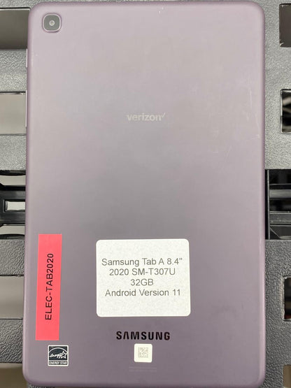 Tablet Samsung Galaxy Tab A 8.4" 2020 SM-T307U 32GB LTE c/ Cargador