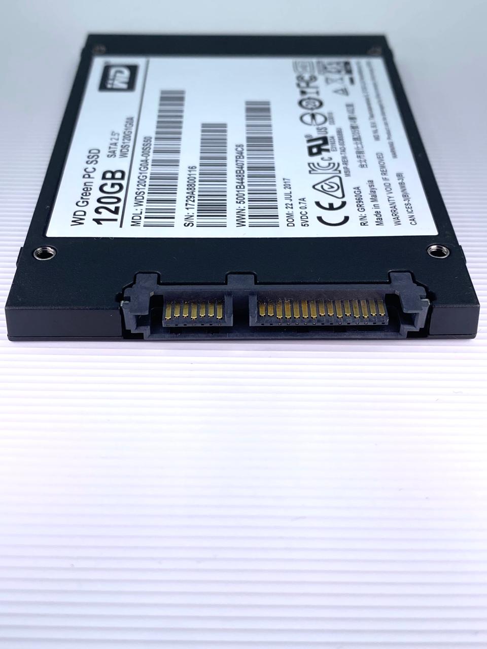 Disco Duro Interno SSD 120GB WD, Kingston o SanDisk SATA 2.5"