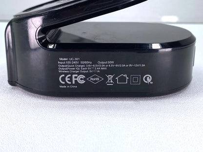 Cargador Inalámbrico Qualcomm Quick Charge 3.0 UC-301 c/ Cable