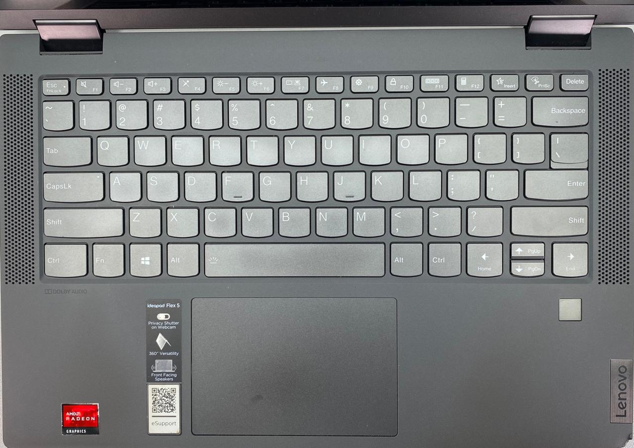 Laptop Lenovo IdeaPad Flex 5 14ARE05 14" 1920x1080 (FHD) Ryzen 5 4500U 16GB RAM DDR4 256GB M.2 SSD WINDOWS 11 HOME c/ cargador