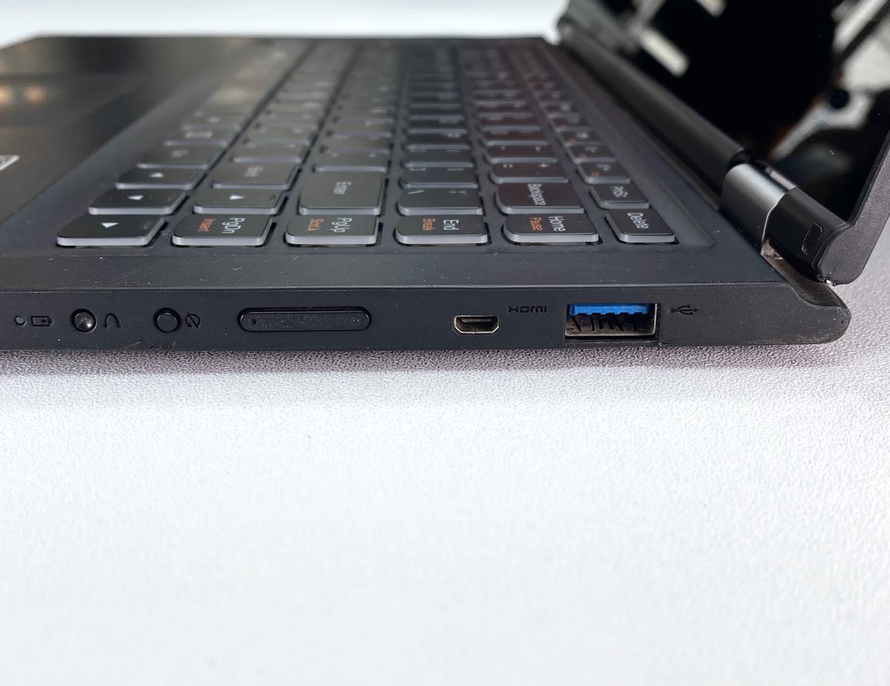 Laptop Lenovo Yoga 2 13 13.3" 1920x1080 (FHD) Core i5-4200U 8GB RAM DDR3L 256GB M.2 SSD WINDOWS 11 HOME c/ cargador