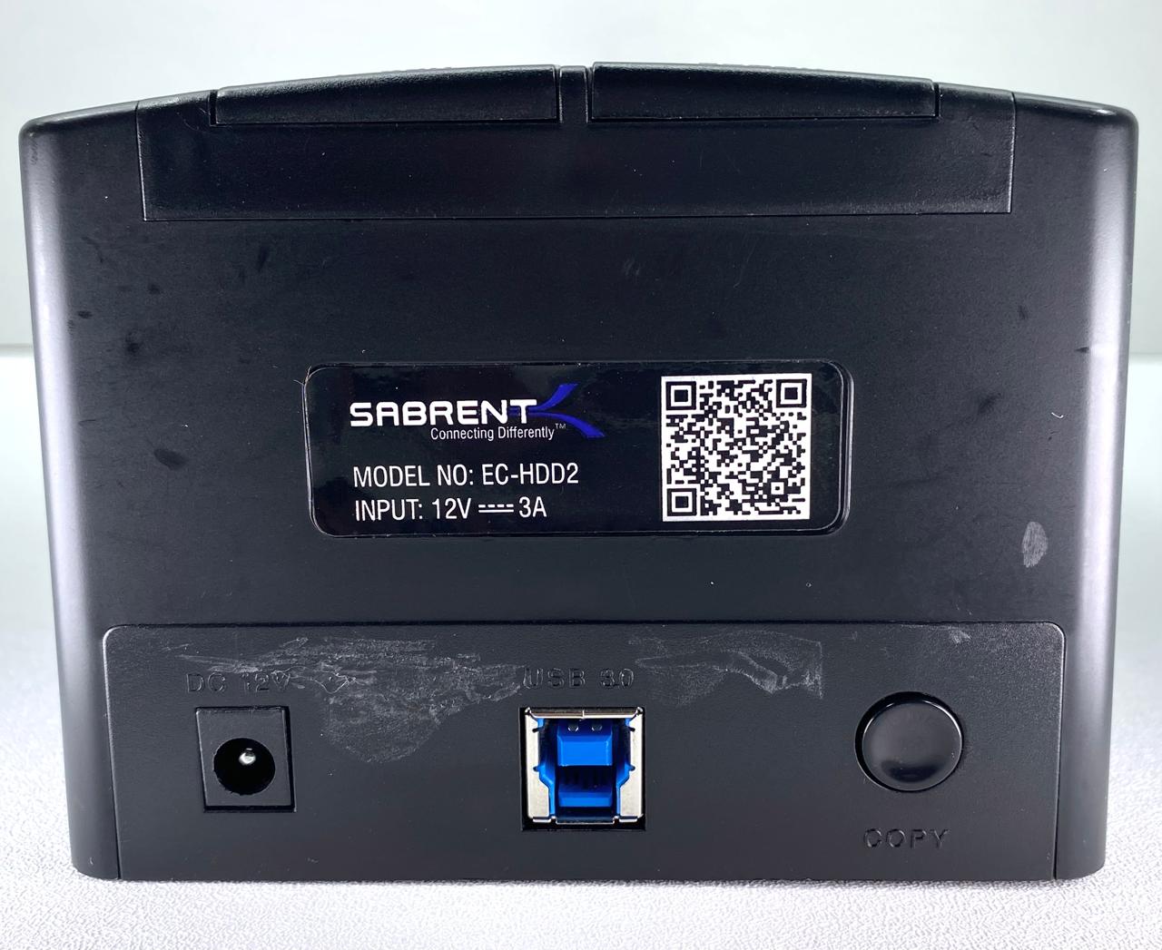 Lector Externo Sabrent EC-HDD2 SATA USB 3.0 c/ Fuente