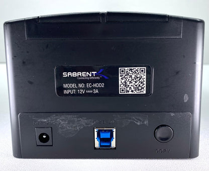 Lector Externo Sabrent EC-HDD2 SATA USB 3.0 c/ Fuente