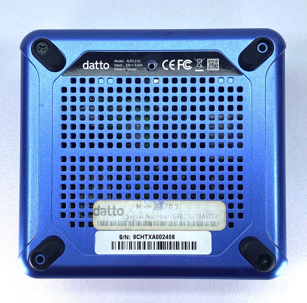 Desktop ASUS Datto Alto 3V2 Mini Celeron 3865U 16GB RAM DDR4 256GB M.2 SSD WINDOWS 11 PRO c/ adaptador