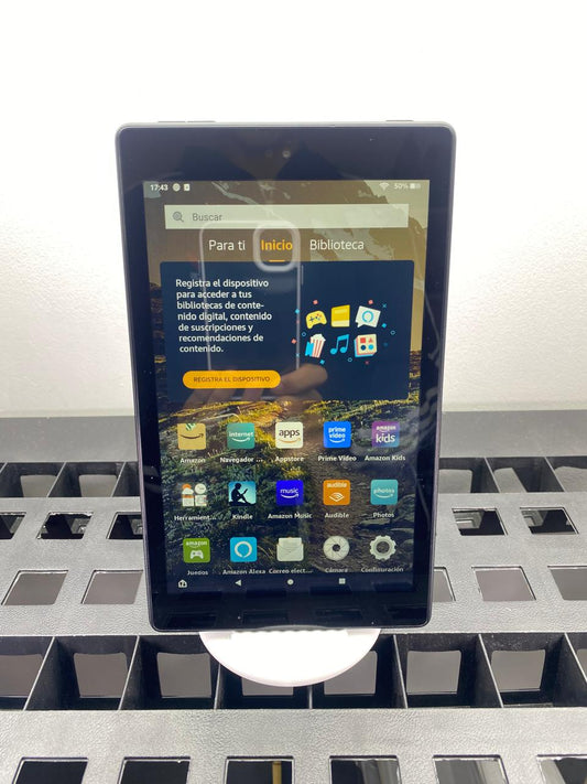 Amazon Kindle Fire HD 8 (8th Gen) 16GB 8" c/ cargador