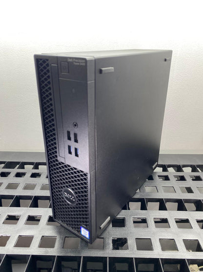 Desktop Dell Precision 3420 Xeon E3-1225 v5 32GB RAM 256GB NVMe SSD + 500GB HDD WIN 11 c/cargador