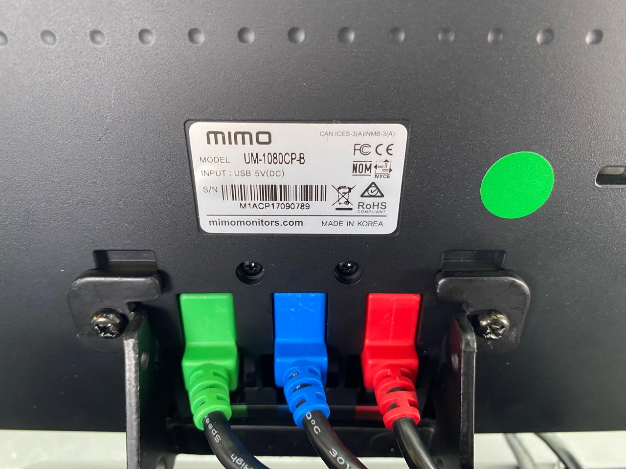 Monitor Portátil Mimo UM-1080CP-B 10"