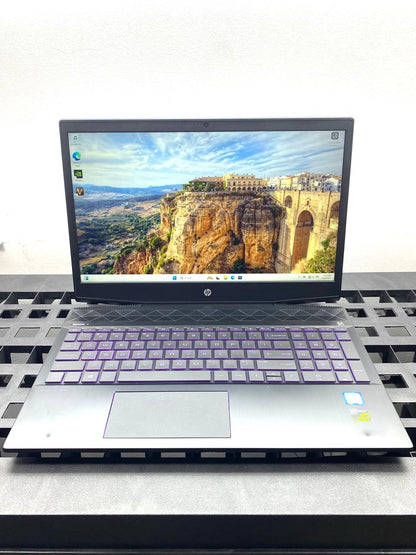 Laptop HP 15t-cx000 15.6" 3840x2160 (4K) Core i7-8750H 16GB RAM DDR4 256GB NVMe SSD + 500GB HDD WINDOWS 11 PRO c/ cargador