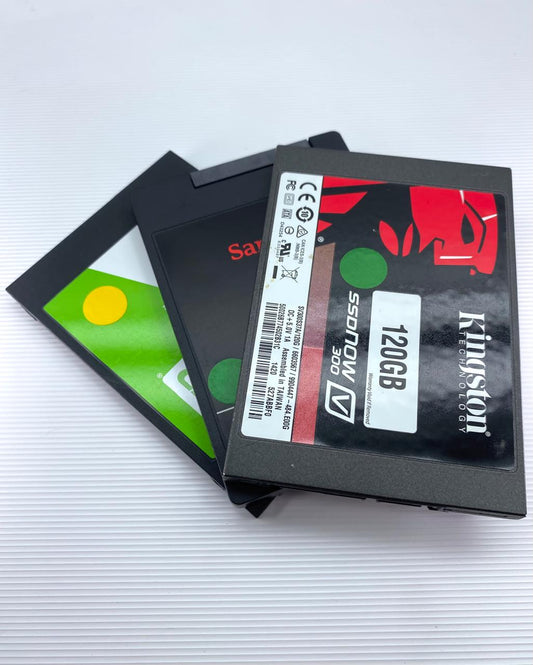 Disco Duro Interno SSD 120GB WD, Kingston o SanDisk SATA 2.5"