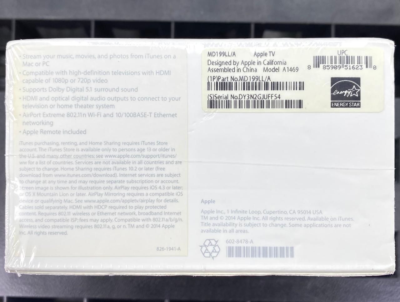 Apple TV 3ra Generación Nuevo Streaming HDMI Wi-Fi (Sellado)
