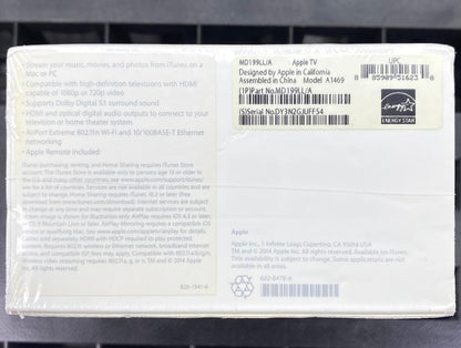 Apple TV 3ra Generación Nuevo Streaming HDMI Wi-Fi (Sellado)