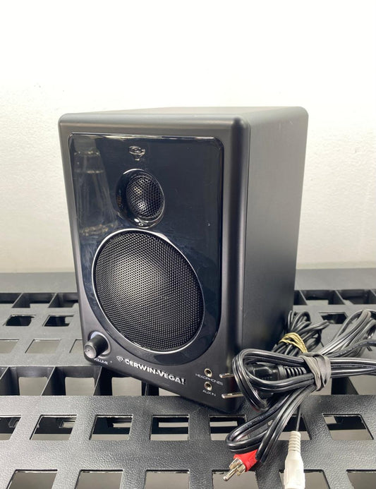 Parlante Monitor Cerwin Vega XD3 Mono c/ Cable RCA y de Corriente