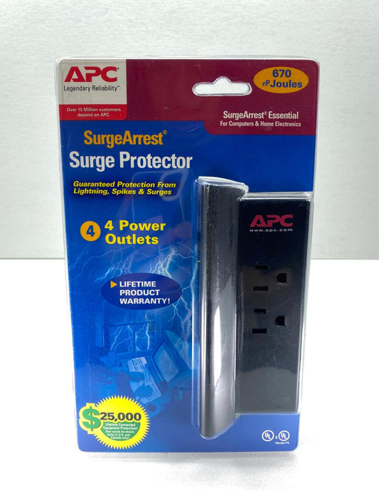 Protector Sobretensión APC P4 4 Tomas c/ Montaje Pared