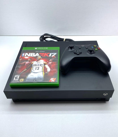 Xbox One 1TB 1787 c/ NBA 2017 Control Wireless Cable Power & HDMI