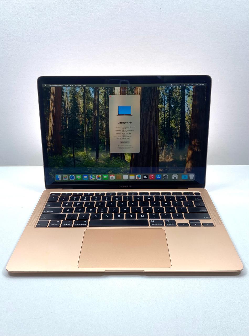 Laptop Apple MacBook Air 2020 A2179 13.3" 2560x1600 (Retina) Core i5-1030NG7 16GB LPDDR4X 1TB SSD macOS Sequoia c/ cargador