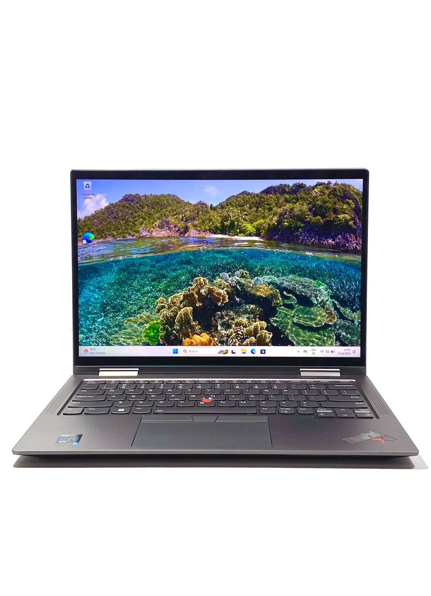 Laptop Lenovo ThinkPad X1 Yoga 6th Gen 14" Táctil i7-1165G7 16GB 512GB SSD WIN 11 PRO c/ cargador