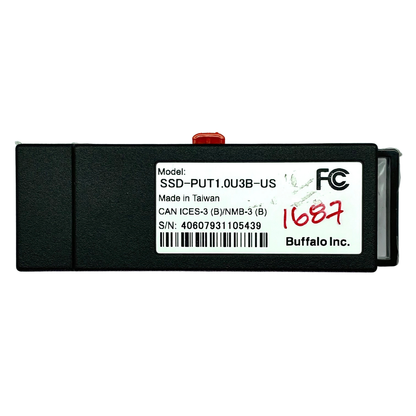 Memoria USB SSD 1TB USB 3.2 Buffalo SSD-PUT