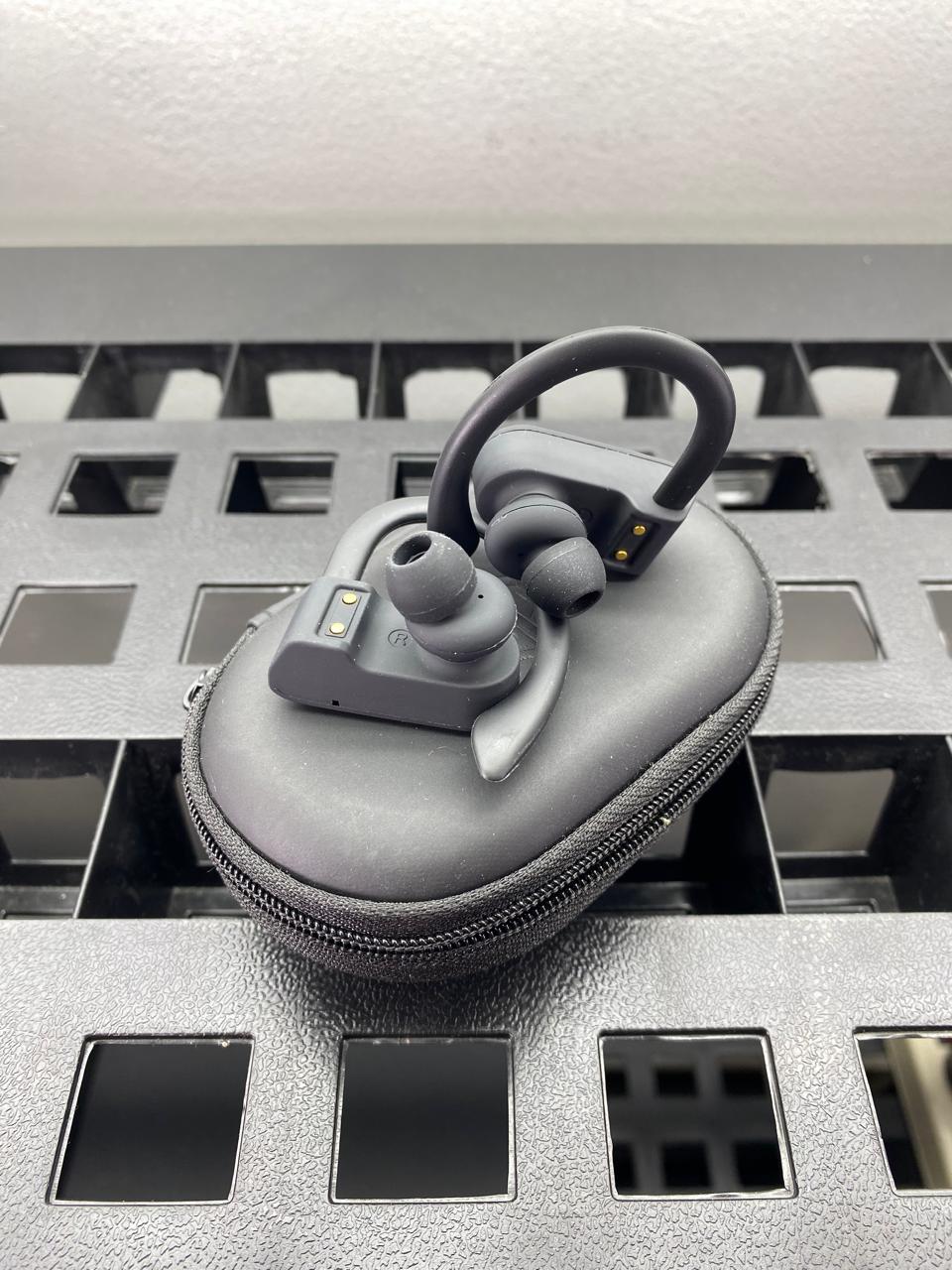 Auriculares Bluetooth Spidoc Pro 3 con Estuche de Carga y Micrófono