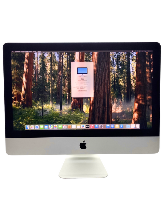 Computador Apple iMac 2019 21.5" i5-8500 8GB 1TB Fusion Drive macOS Sequoia c/ cable