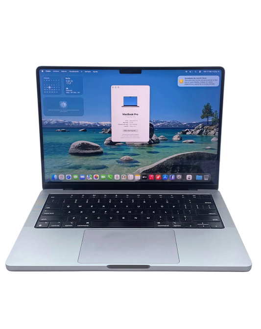 Laptop Apple MacBook M2 Pro 14.2" 3024x1964 (2K) 16GB RAM LPDDR5 512GB SSD macOS TAHOE c/ cargador