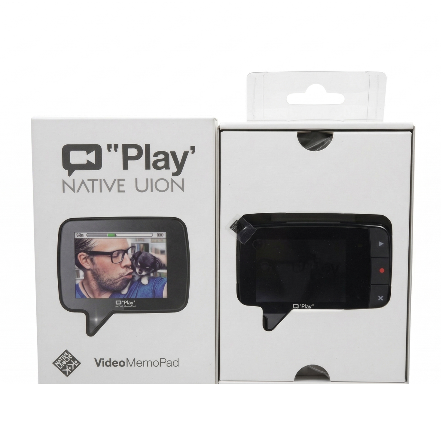 Video Memo Pad Native Union c/ Pantalla Grabadora de Mensajes en Video