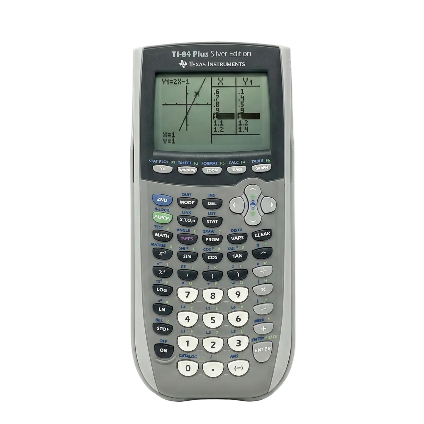 Calculadora Gráfica TI-84 Plus Silver Edition